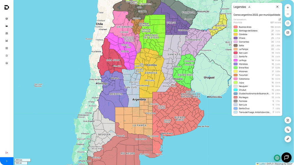 Plataforma - Base de dados Argentina 02
