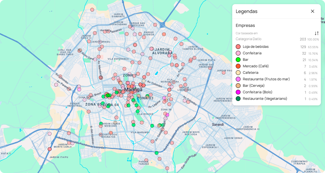 mapa-de-maringa-na-categoria-datlo-mostrando-estabelecimentos-que-nao-trabalham-com-carnes